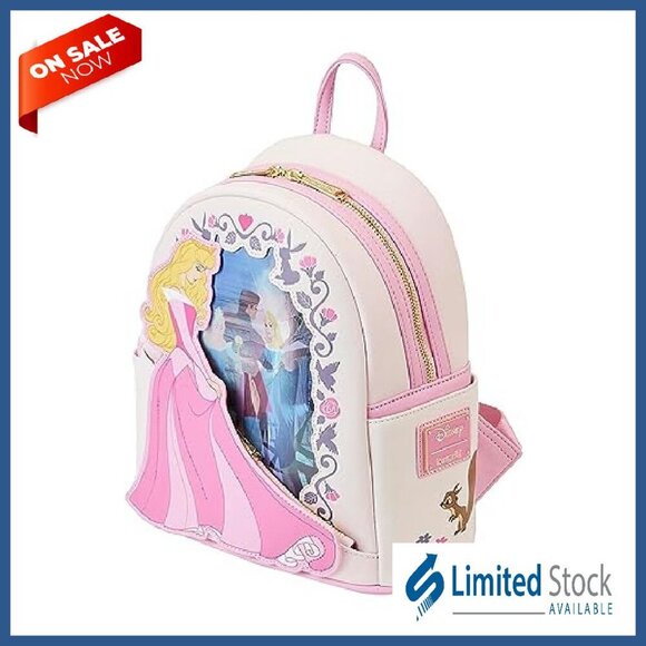Vegan Leather Mini Backpack with Adjustable Straps and Side  display picture 3